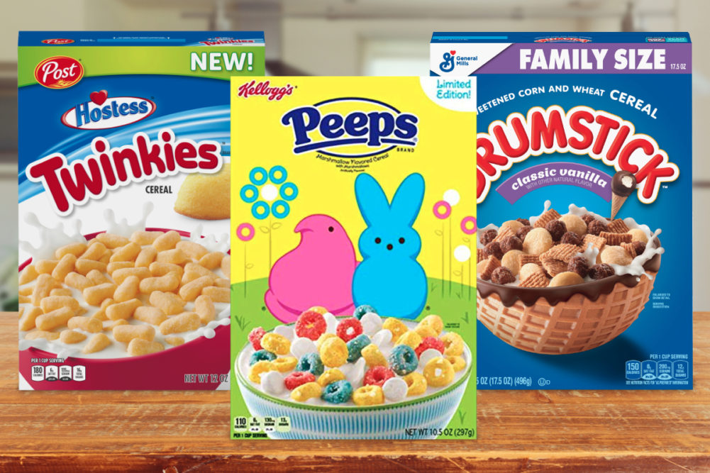 New cereals from Post, Kellogg and General Mills