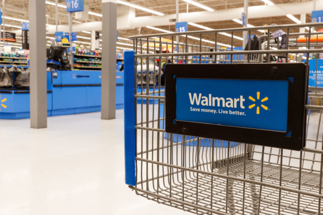 Walmart retail store