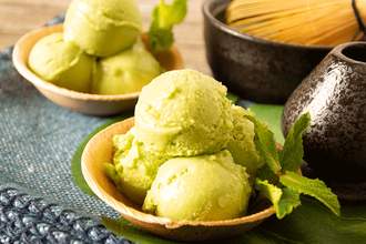 vegan matcha ice cream